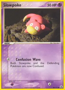 Slowpoke card photo
