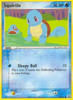 Squirtle card photo