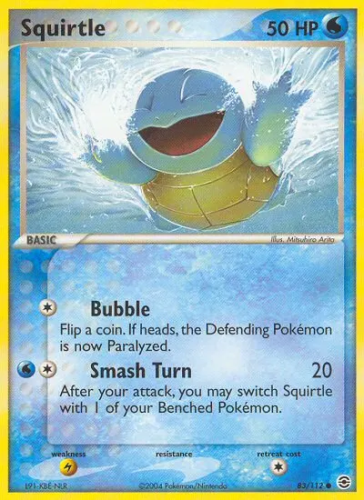 Squirtle card photo