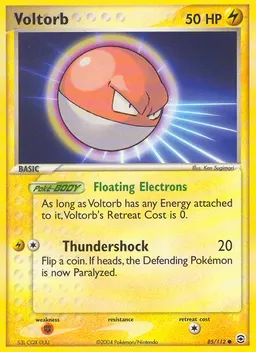Voltorb card photo