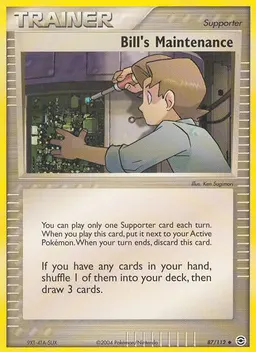 Bill's Maintenance card photo