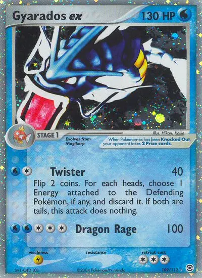 Gyarados ex card photo