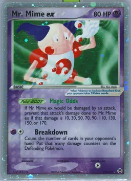 Mr. Mime ex #110