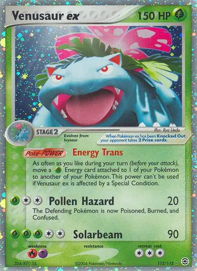 Venusaur ex card photo