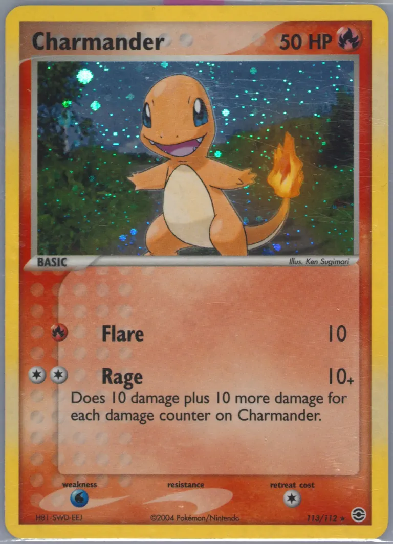 Charmander card photo