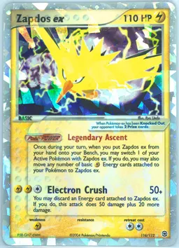 Zapdos ex #116