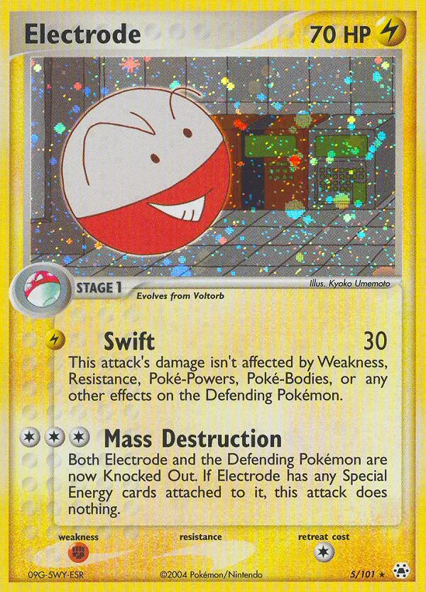 Electrode card photo