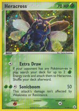 Heracross card photo