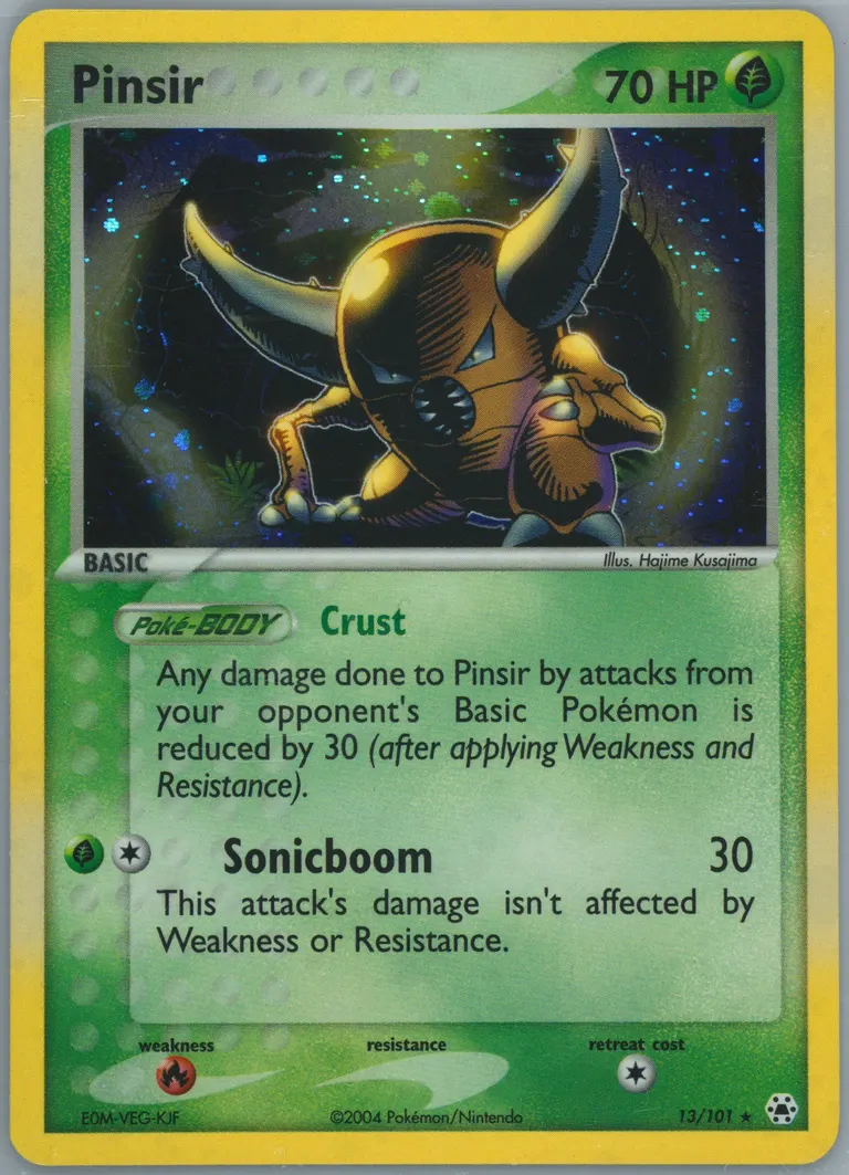 Pinsir card photo