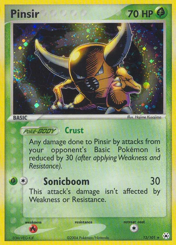 Pinsir card photo