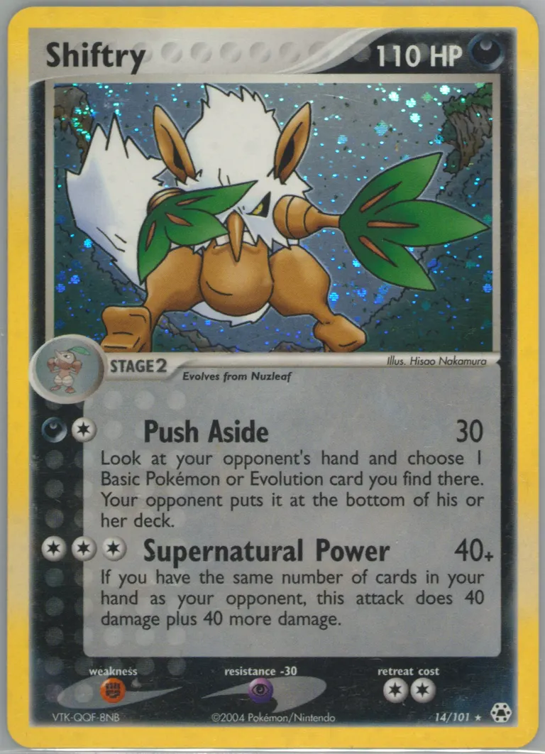 Shiftry card photo
