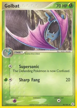 Golbat card photo