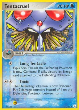Tentacruel card photo