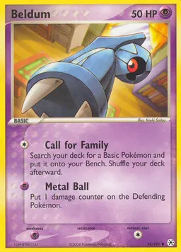 Beldum card photo