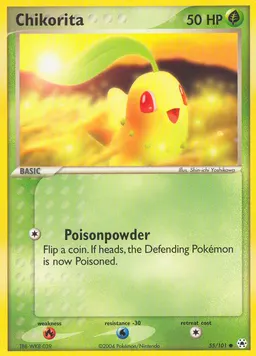 Chikorita card photo