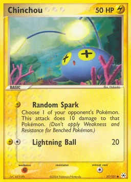 Chinchou card photo