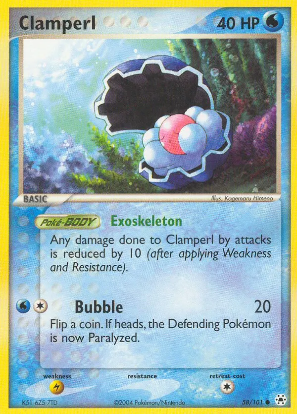 Clamperl card photo