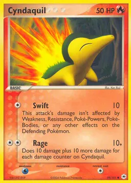 Cyndaquil card photo