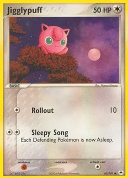 Jigglypuff card photo