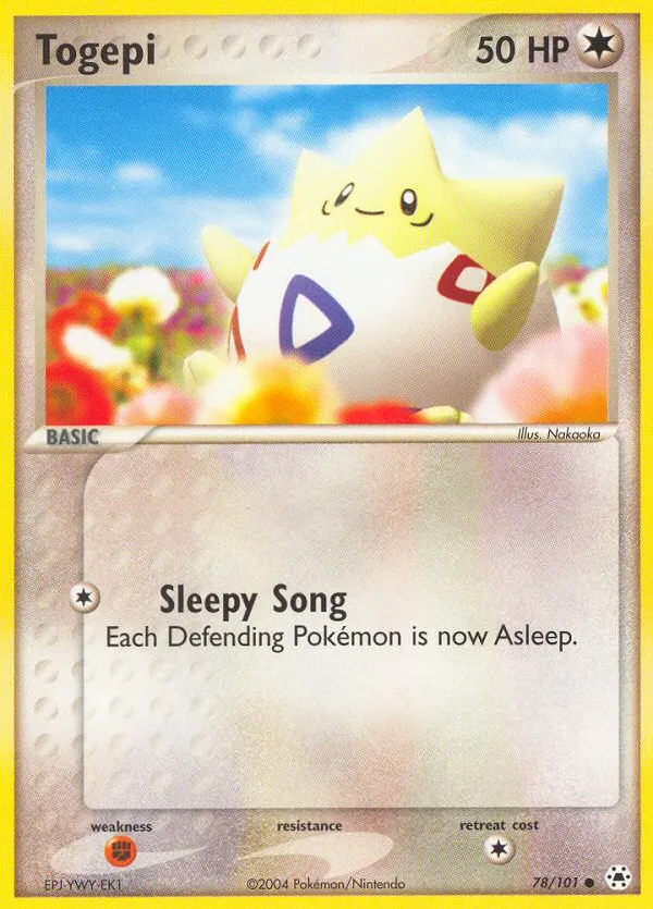 Togepi card photo