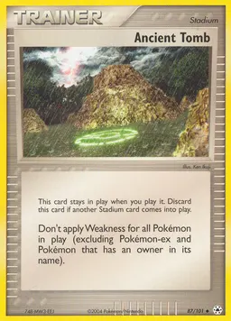 Ancient Tomb card photo