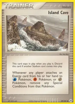 Island Cave card photo