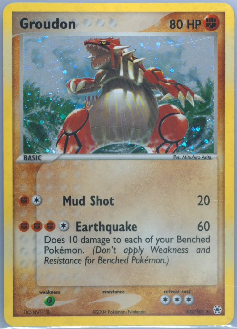 Groudon card photo