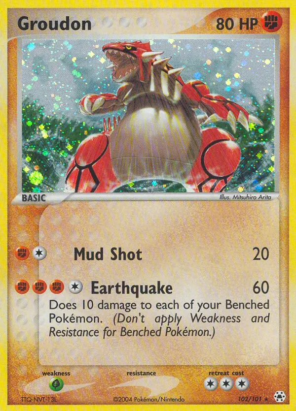 Groudon card photo