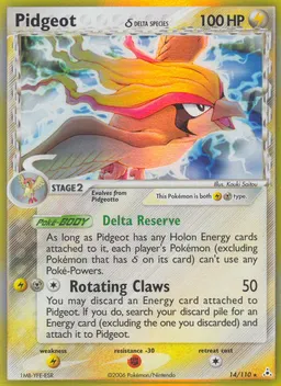 Pidgeot δ #14