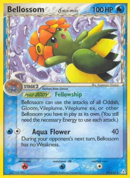 Bellossom δ #19