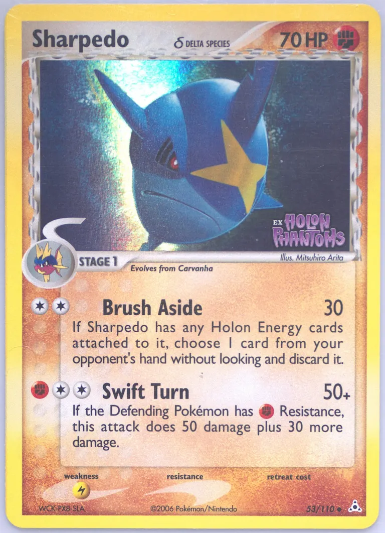 Sharpedo δ card photo