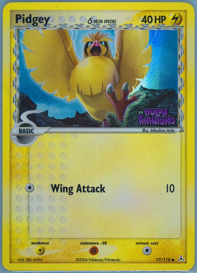 Pidgey δ card photo