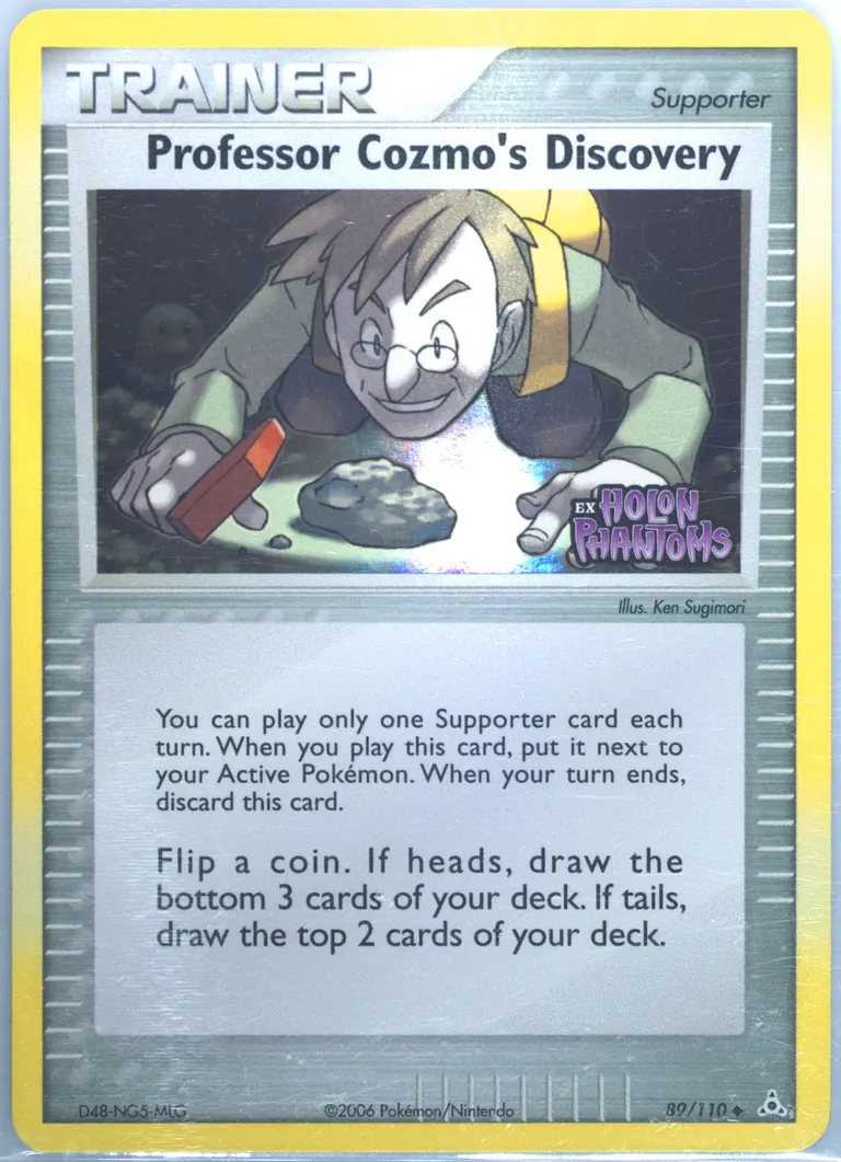 Professor Cozmo's Discovery card photo