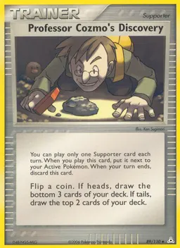 Professor Cozmo's Discovery card photo