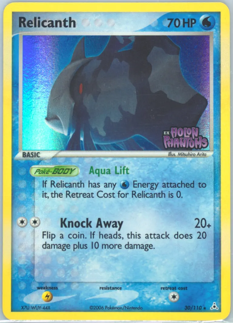 Relicanth card photo