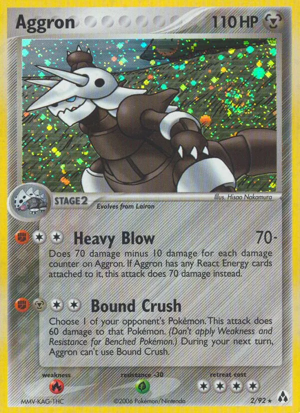Aggron card photo
