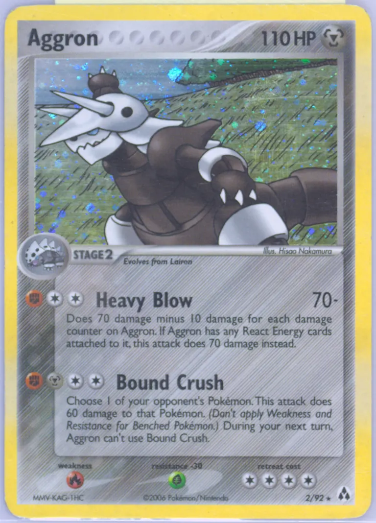 Aggron card photo