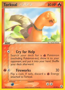 Torkoal card photo