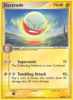 Electrode card photo