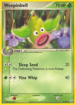 Weepinbell card photo