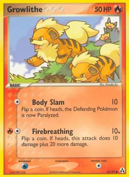 Growlithe card photo