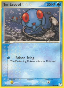 Tentacool card photo