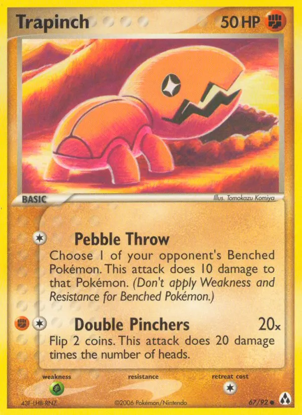 Trapinch card photo