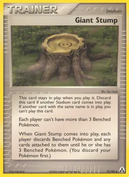Giant Stump card photo