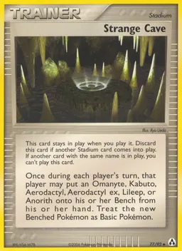 Strange Cave card photo