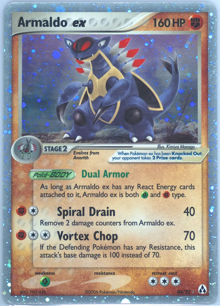 Armaldo ex card photo