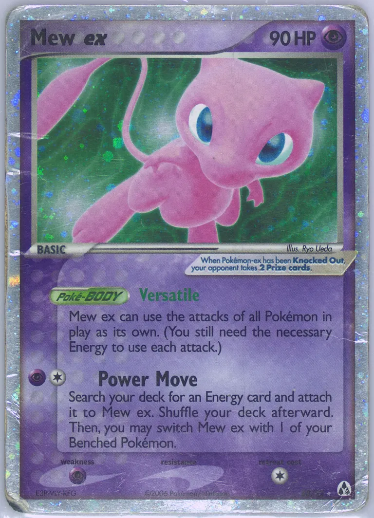 Mew ex card photo
