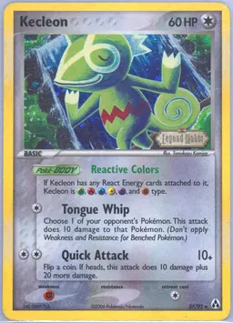 Kecleon card photo
