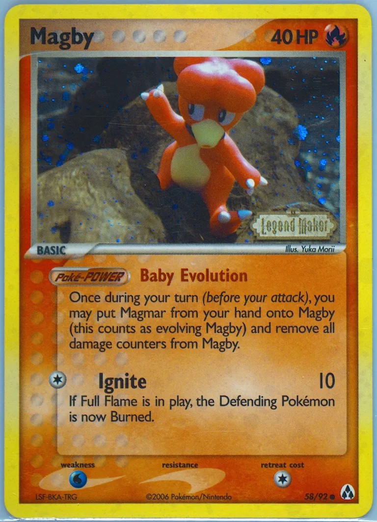 Magby card photo