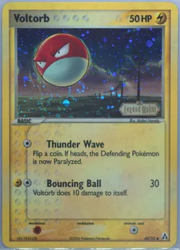 Voltorb card photo
